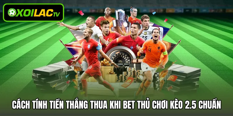 Cách tính tiền thắng thua khi bet thủ chơi kèo 2.5 chuẩn