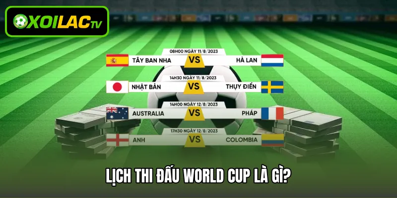 Lịch thi đấu World Cup là gì?